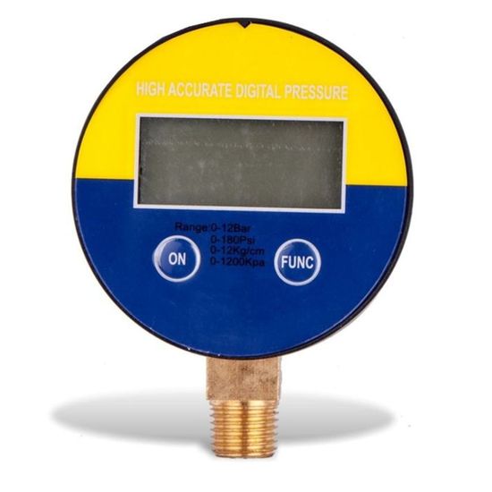 GAV Pressure Gauge 63mm 1/4 Lower Digital